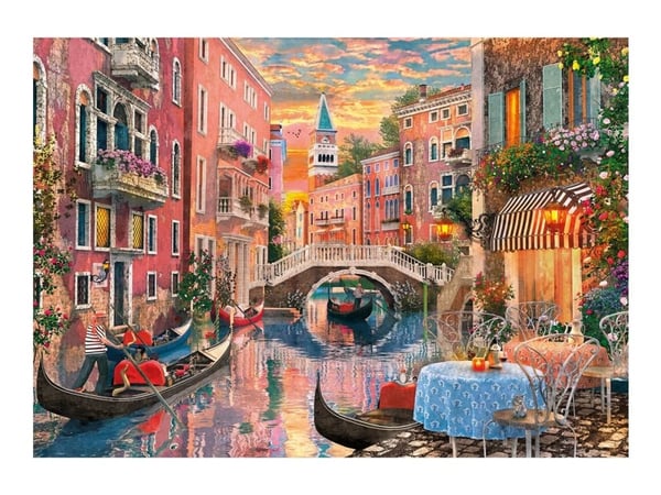 Clementoni High Quality Collection - Solnedgång i Venedig - pussel - 6000 delar
