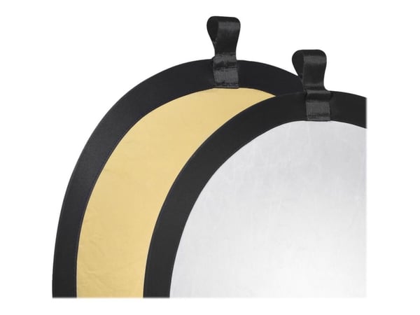 Walimex Foldable Reflector - Sammenfoldbar reflektor - sølv/gull - Ø56 cm