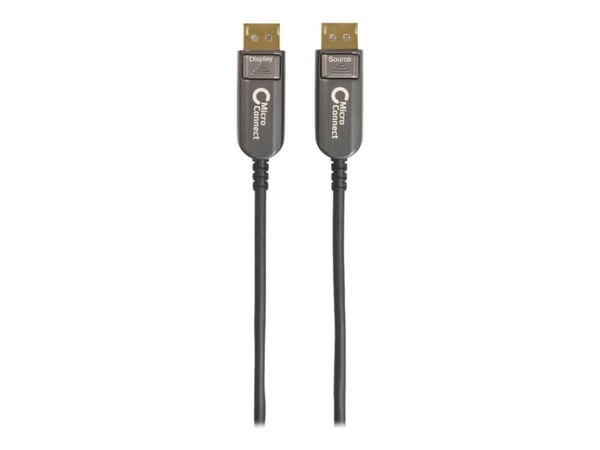 MicroConnect Premium - DisplayPort-kabel - DisplayPort (hann) låst til DisplayPort (hann) låst - DisplayPort 1.4 - 25 m - 8 K 60 Hz (7680 x 4320) s...