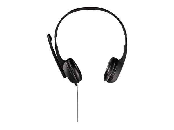 Hama "HS-P150" - Hodesett - on-ear - kablet - svart, sølv