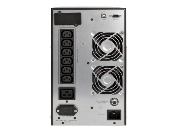 Eaton Tripp Lite Series SmartOnline 230V 3kVA 2700W On-Line Double-Conversion - UPS - AC 220/230/240 V - 2.7 kW - 3000 VA - enkeltfase - RS-232, US...