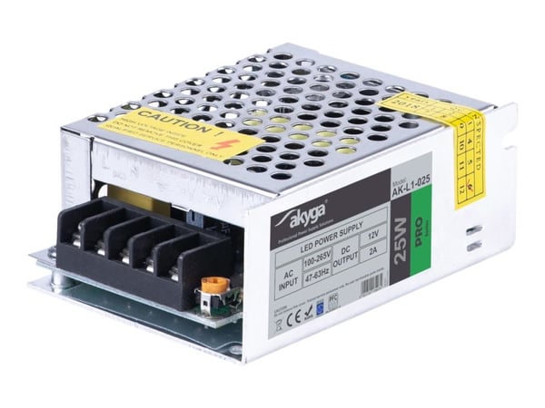 Maitinimo šaltinis Akyga 8.5-14V 2A 25W