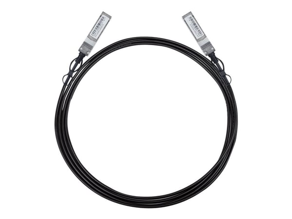 TP-Link TL-SM5220-3M V1 - 10GBase direct attach kaapeli - SFP+ (uros) SFP+ (uros) - 3 m - kaksiakselinen - passiivinen