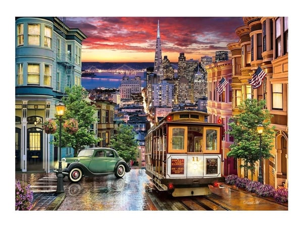 Clementoni High Quality Collection - San Francisco - puslespill - 3000 deler