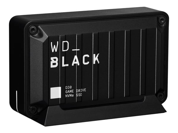 Western Digital WD_BLACK D30, 2000 GB, USB Type-C, 3.2 Gen 2 (3.1 Gen 2), Musta