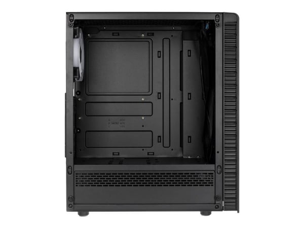 Kolink Observatory Lite - Tower - sidepanel med vindu (herdet glass) - ingen strømforsyning (ATX) - svart - USB/lyd