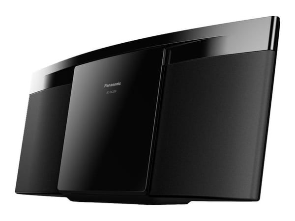 Panasonic SC-HC200 - Mikrosystem - 2 x 10 Watt - sort