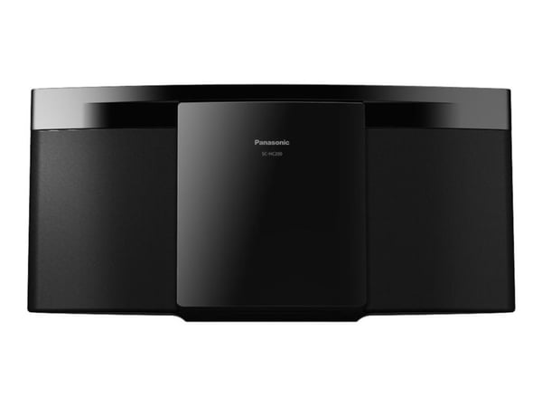Panasonic SC-HC200 - Mikrosystem - 2 x 10 Watt - sort