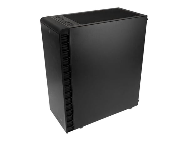 Kolink Observatory Lite - Tower - genomskinlig sidopanel (härdat glas) - ingen strömförsörjning (ATX) - svart - USB/ljud
