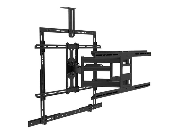 Multibrackets 0532, 200 x 200 mm, 700 x 400 mm, -3 - 15°, -45 - 45°, Terästä, Musta