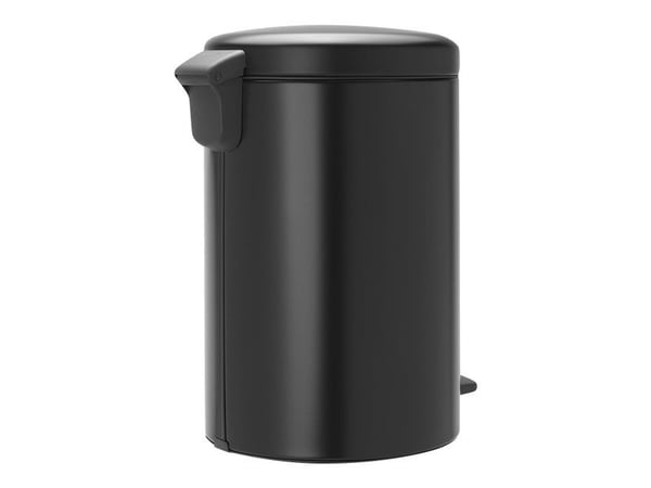 Brabantia 114106, 20 L, Pyöreä, Musta, Muovi, Poljin, 29 cm