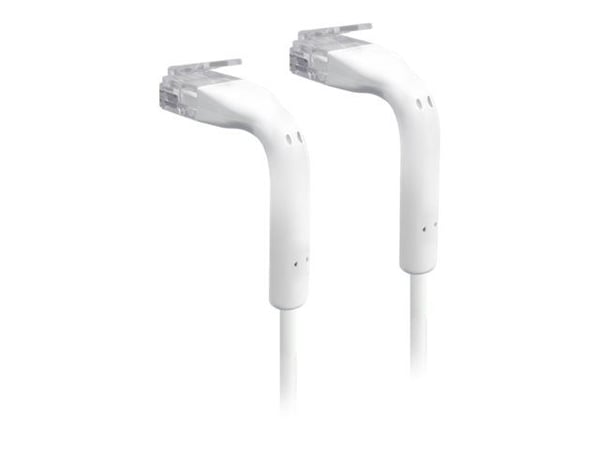 Ubiquiti UniFi - Patch-kabel - RJ-45 (hane) till RJ-45 (hane) - 3 m - 3 mm - CAT 6 - startad - vit