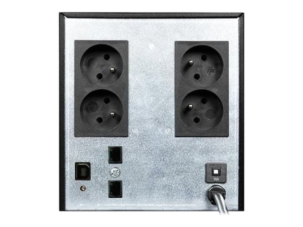 EVER SINLINE 2000 USB HID - UPS - AC 230 V - 1300 Watt - 2000 VA - 5 At - USB - utgangskontakter: 4