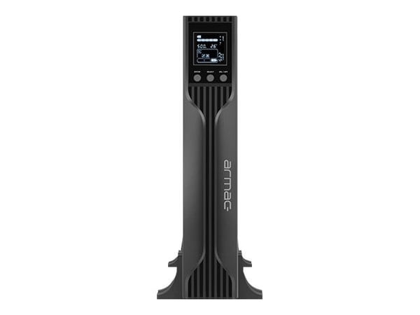 Armac Rack PSW series R/3000I/PSW - UPS (rackmonterbar/extern) - AC 230 V - 2100 Watt - 3000 VA - 9 Ah - 9 Ah - USB - utgångskontakter: 8 - 2U - 19"