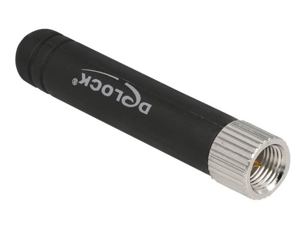 DeLOCK 12713, 1,6 dBi, 0.86 - 0.87 GHz, 50 O, Ympyräsäteilyantenni, SMA, Naaras