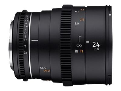 Samyang - Vidvinkelobjektiv - 24 mm - T1.5 VDSLR MK2 - Fujifilm X Mount