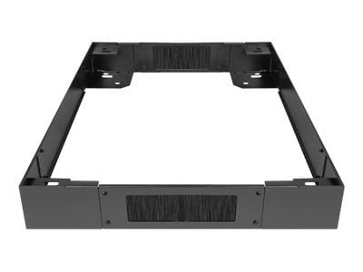 Lanberg - Rack-sokkel - RAL 9004, svart - 19"