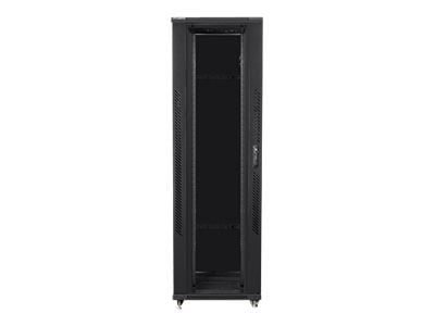 Lanberg - Rack skap - svart, RAL 9004 - 42U - 19"