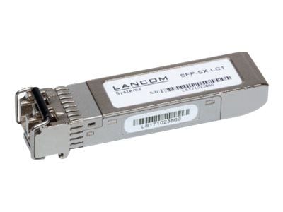 LANCOM SFP-SX-LC1 - SFP (mini-GBIC) transceivermodul - 1GbE - 1000Base-SX - LC multimodus - opp til 550 m - 850 nm (en pakke 10)