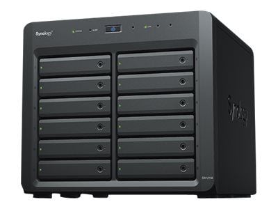 Synology DX1215II - Harddiskarray - 12 brønner (SATA-600) - InfiniBand (ekstern)