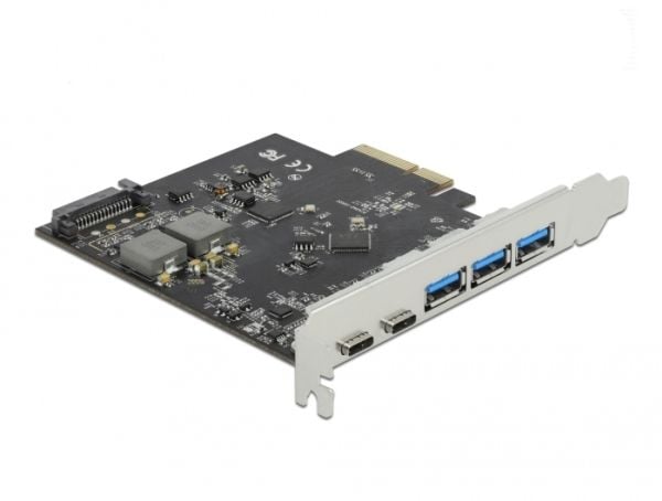 Delock - USB-adapter - PCIe 3.0 x4 - USB-C 3.2 Gen 2 x 2 + USB 3.2 Gen 2 x 3