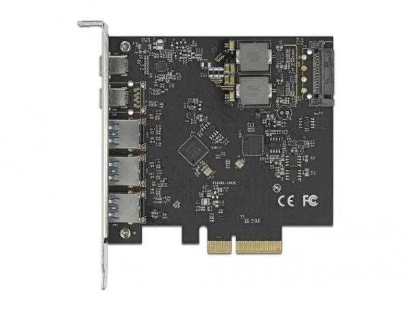 Delock - USB-adapter - PCIe 3.0 x4 - USB-C 3.2 Gen 2 x 2 + USB 3.2 Gen 2 x 3