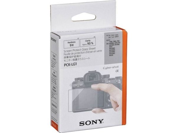 Sony PCK-LG1 - Skyddsanordning för LCD-skärm - för Cinema Line ILME-FX3; Cyber-shot DSC-RX10, RX100; VLOGCAM ZV-1G; a7C; a7R IV; a7s III