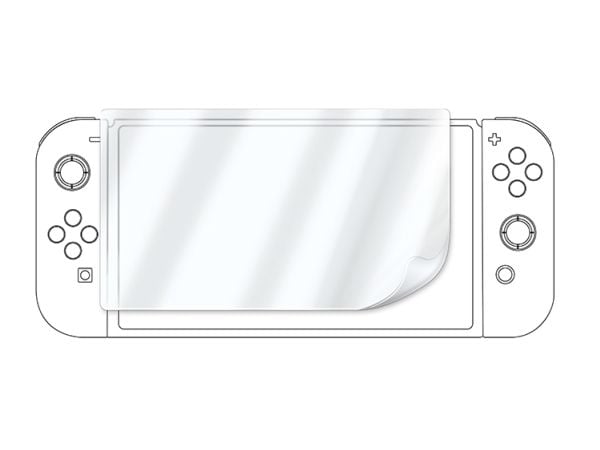 Bigben Interactive SWITCHPROTECTKIT, Skjermbeskytter, Gjennomsiktig, Ripebestandig, Blank skjermbeskytter, Nintendo, Switch