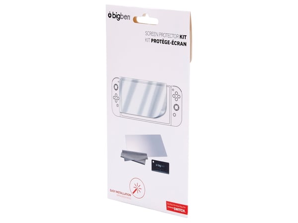 Bigben Interactive SWITCHPROTECTKIT, Skjermbeskytter, Gjennomsiktig, Ripebestandig, Blank skjermbeskytter, Nintendo, Switch