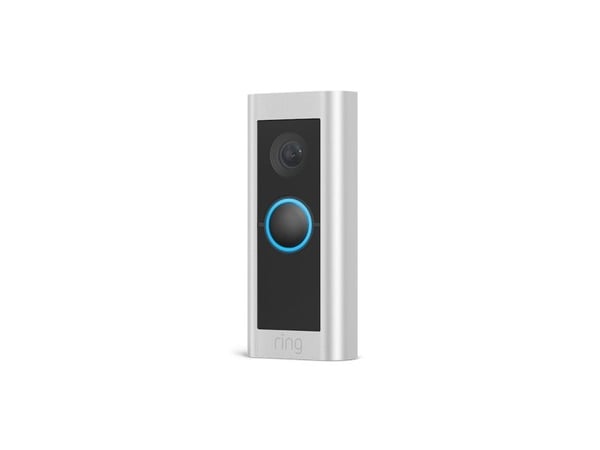 Ring Video Doorbell Pro 2 Hardwired, Nikkeli, Satiini teräs, Koti, 150°, 150°, Langallinen, 802.11b, 802.11g, Wi-Fi 4 (802.11n), Wi-Fi 5 (802.11ac)