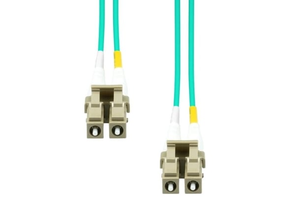 ProXtend - Koblingskabel - LC/UPC-multimodus (hann) til LC/UPC-multimodus (hann) - 1 m - 2 mm - fiberoptisk - dupleks - 125 mikroner - OM3 - haloge...