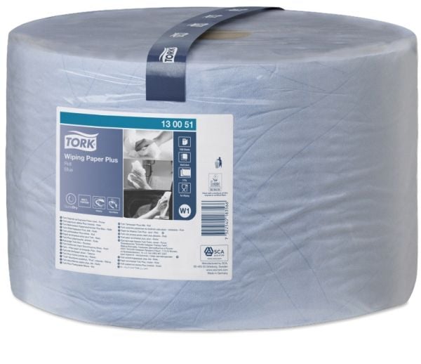 Tork 130051, 1500 ark, Blå, 235 mm, 510 m, 340 mm, 39 cm