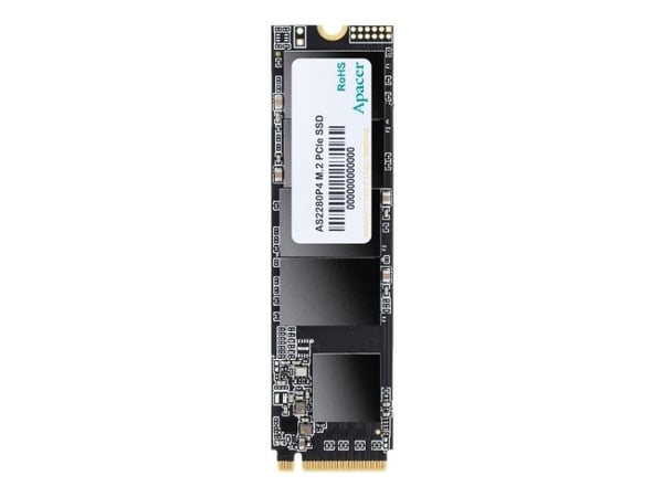 Apacer AS2280P4 - SSD - 512 GB - sisäinen - M.2 2280 - PCIe 3.0 x4 (NVMe)