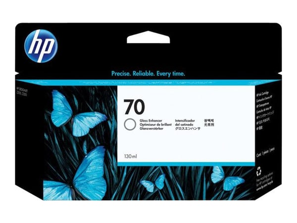HP 70 DesignJet -mustekasetti, kiillon lisääjän säiliö, 130 ml, HP DesignJet Z3100- ja Z3200 -valokuvatulostinsarja, Lämpömustesuihkutulostin, Yrit...
