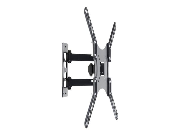 ART AR-61A - Konsol - för LCD-TV - metall - svart - skärmstorlek: 19"-56" - monteringsgränssnitt: upp till 400 x 400 mm - väggmonterbar
