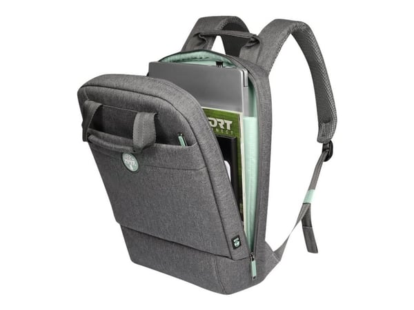 PORT Designs Yosemite Eco-Trendy - Ryggsäck för bärbar dator - 13" / 14" - grå