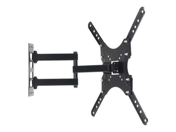 ART AR-61A - Konsol - för LCD-TV - metall - svart - skärmstorlek: 19"-56" - monteringsgränssnitt: upp till 400 x 400 mm - väggmonterbar