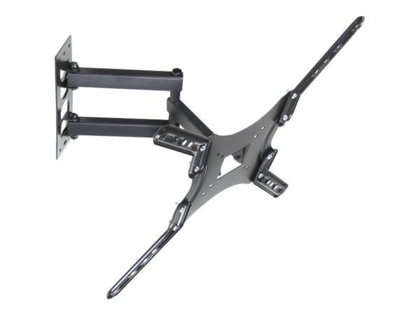 ART AR-61A - Konsol - för LCD-TV - metall - svart - skärmstorlek: 19"-56" - monteringsgränssnitt: upp till 400 x 400 mm - väggmonterbar