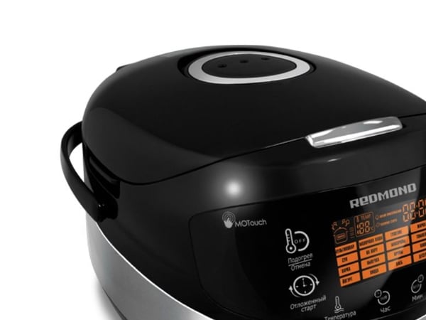 REDMOND RMC-M90 multikoker 860 W 5 L, svart metallisk
