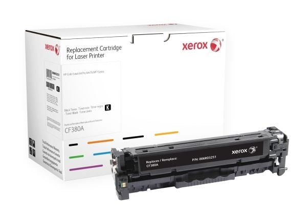 Xerox Värikasetti, musta. Vastaa tuotetta HP CF380A. Yhteensopiva avec HP Colour LaserJet M476/M476DN/M476DW/M476NW-tulostimen kanssa, 2600 sivua, ...