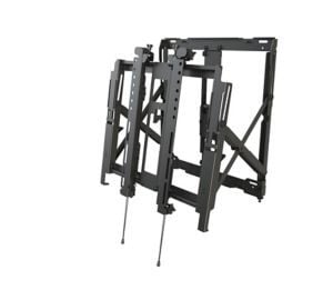 Peerless-AV SmartMount Full Service Video Wall Mount with Quick Release DS-VW755S - Monteringssett (veggmontering) - for videovegg - svart pulverja...