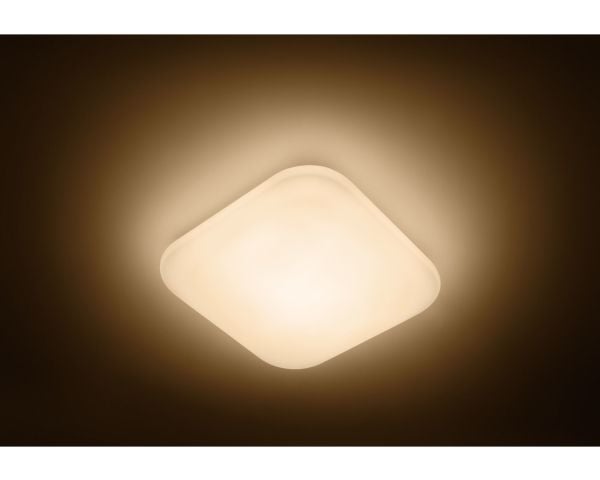 Philips Funktionell Mauve taklampa 17 W kvadratisk, LED, 1700 LM, IP20, Vit