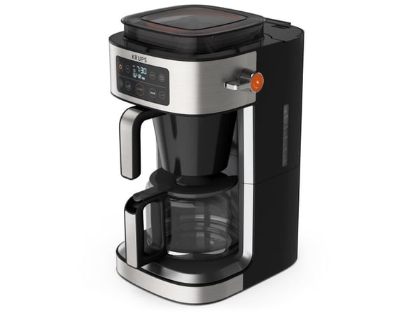 Krups Aroma Partner KM760D, Kaffebrygger (drypp), Malt kaffe, Svart, Sølv