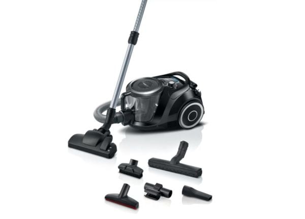 Bosch Serie | 6 BGC41XSIL - Støvsuger - kanister - uten pose - svart
