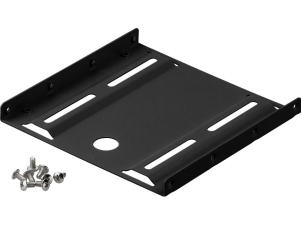 Goobay 93990, Universal, HDD-monteringsbrakett, Svart, 2,5", CE, 100 mm