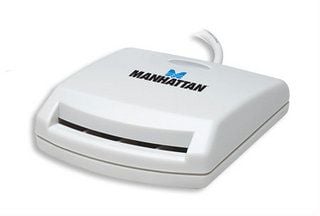 Manhattan - SMART-kortleser - USB - hvit