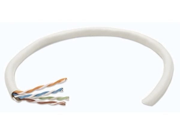 Intellinet Network Bulk Cat5e kaapeli, 24 AWG, kiinteä johto, 305m, harmaa, kupari, U/UTP, laatikko - Bulkkabel - UTP - CAT 5e - kiinteä - grå