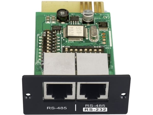 Bluewalker Modbus Card 2 - Adapter for fjernstyrt administrasjon - RS-232, RS-485 - for PowerWalker VFI 100, VFI 1000, VFI 10000, VFI 1500, VFI 180...