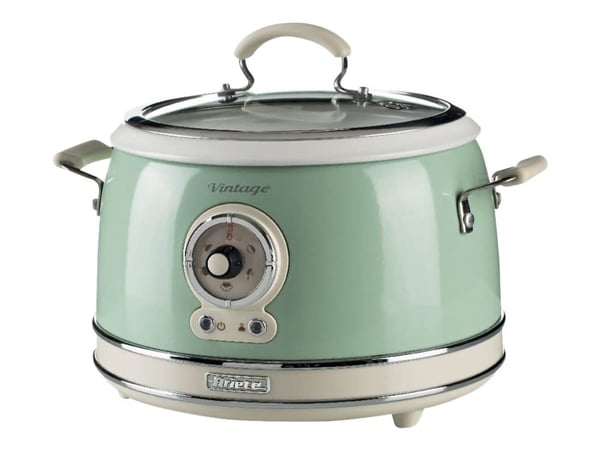 Ariete Vintage 2904 - Riisinkeitin/hidas keitin - 3,5 litraa - 700 W - vihreä
