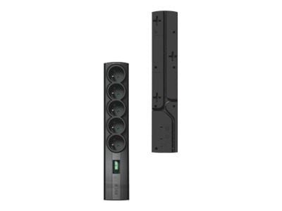 EVER Variant - Överspänningsskydd - AC 250 V - 2500 Watt - utgångskontakter: 5 - 2 m sladd